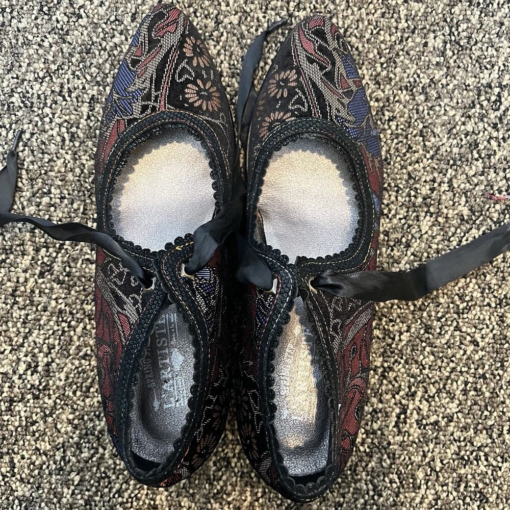L’Artiste Spring Step Samantha Pump 2" Heels EU 42 US 10.5-11 Velvet/Leather - Picture 7 of 13